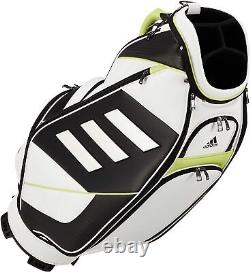 Adidas Golf Men's Stand Caddy Bag DI849 White Black Pulse lime Free Shipping