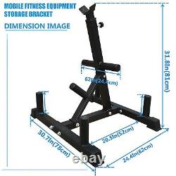 Adjustable Bracket Stand F Home Gym Fitness Heavy Duty Stand Attachment US SHIP