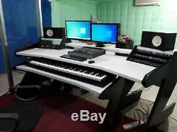 Audio Workstation Desk with Keyboard Stand 88 Keys (StudioDesk) FREE SHIPPING