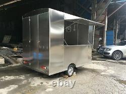 BN 2.5mx1.6m Concession Stand Food Trailer Mobile Kitchen Free Ship by Sea