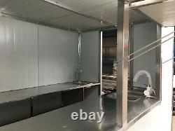 BN 9.8ft 3mx1.8m Concession Stand Food Trailer Mobile Kitchen Shipped By Sea