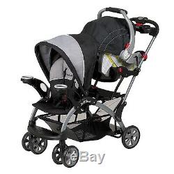Baby Trend Sit N Stand Ultra Tandem Stroller (Phantom) New and ships FAST