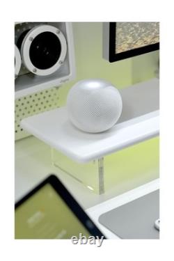 Bamboo Monitor Stand Riser with Acrylic Legs for Desk, 31.5 Inches D. Fast Ship