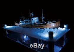 Bandai Antarctic Research Ship Soya 1/250 Scale Toy Figure Hobby LED Light Stand