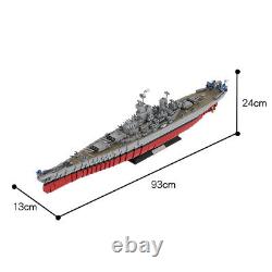 Battleship Ship Model Construction Toys with Display Stand 3323 Pieces