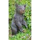 Bear Cub Stands Watching Life Size Realistic Statue Home Garden Decor Free Ship