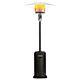 Black Round Patio Propane Heater Bundle with Accessories Shipping Included