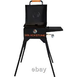 Blackstone 17-in On the Go Standing 17 GRIDDLE WithCART & HOOD 1939 Free Shipping
