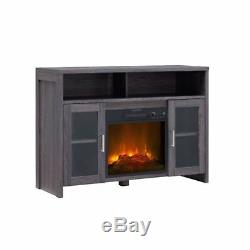 Bold Flame Hudson Fireplace TV Stand Fits Up To 50 FREE 2 Day-Shipping