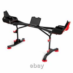 Bowflex SelectTech 2080 Barbell Stand with Media Rack Brand New Fast Ship