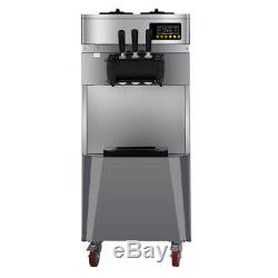 Brand New 110V Floor standing commercial soft ice cream machine for sale-US Ship