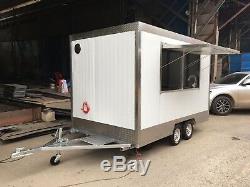 Brand New 3Mx1.8M Basic Concession Stand Trailer Mobile Kitchen Ship By Sea