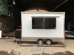 Brand New 3Mx1.8M Concession Stand Trailer Kitchen+3KW generator Ship By Sea