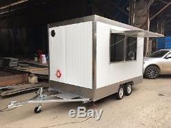 Brand New 3Mx1.8M Concession Stand Trailer Mobile Kitchen Ship By Sea