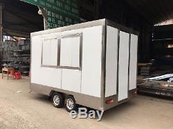 Brand New 3Mx1.8M Concession Stand Trailer Mobile Kitchen Ship By Sea
