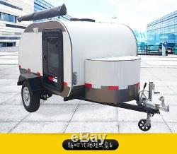 Brand New 3.5MX1.68M Concession Stand Trailer House For 3 People Shipped By Sea