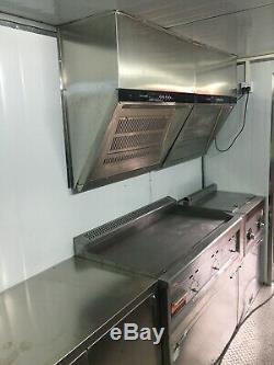 Brand New 4MX2M Concession Stand Trailer Kitchen +Sandwich Pre Table Ship By Sea