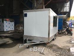 Brand New 4Mx2M Concession Stand Trailer Mobile Kitchen Ship By Sea