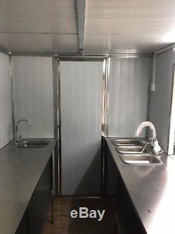 Brand New 4Mx2M Concession Stand Trailer Mobile Kitchen With Hood Ship By Sea