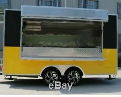 Brand New 5.7MX2.2M Concession Stand Trailer Kitchen Ship By Sea