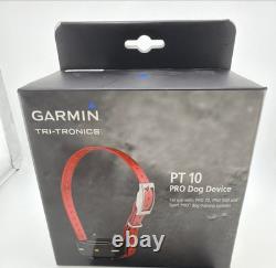 Brand New Garmin PT 10 Dog Device Red Collar (010-01209-00) Free Shipping Brand New Garmin PT 10 Dog Device Red Collar (010-01209-00) Free Shipping