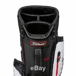 Brand New Titleist Players 4 Stand Golf Bag Red White Black Free Ship Tb9sx4-016