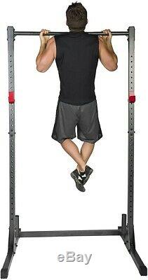 CAP Barbell PowerRack Exercise Stand SquatRack PullUpBar Carbon Fast Ship