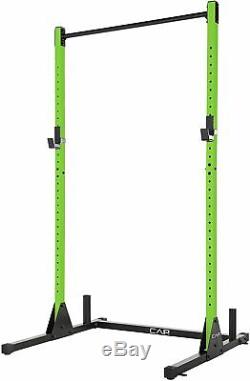 CAP Barbell Power Rack Exercise Stand Squat Rack PullUp Bar Green SHIPS NOW