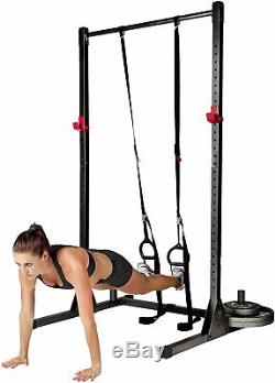 CAP Barbell Power Rack Exercise Stand, Squat Rack, Pull Up Bar FREE SHIPPING