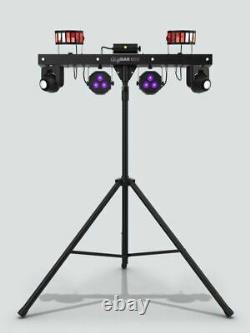 CHAUVET Gig Bar MOVE 5-in-1 DJ lighting system with stand and case QUICK SHIP A