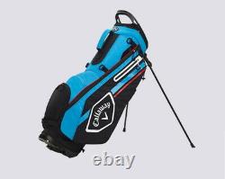 Callaway 2021 Chev Stand Bag Mens Golf 9 4-Way 5lbs Ems/Ups# Ship# / Black