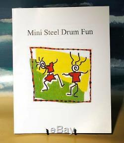 Calypso Steel Drum, Sticks, Stand, Play-along DVD & Song Booklet Free Shipping