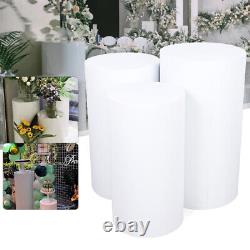 Circle Cylinder Backdrop Pedestal Stand Display Riser Plinth Wedding Party Decor
