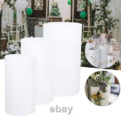 Circle Cylinder Backdrop Pedestal Stand Riser Plinth Wedding Party Display Decor