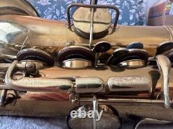 Conn Tenor Saxaphone (1926) Fully Restored, New Protec Case, Stand -free Shipping