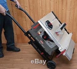 Craftsman 10 Portable Table Saw Speed with Stand Shop NEW FREE SHIPPING