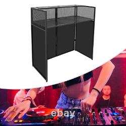 DJ Display Stand, DJ Event Booth Facade, Portable DJ Facade Booth Table, DJ Cont