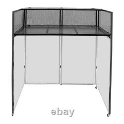 DJ Display Stand, DJ Event Booth Facade, Portable DJ Facade Booth Table, DJ Cont
