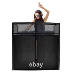 DJ Display Stand, DJ Event Booth Facade, Portable DJ Facade Booth Table, DJ Cont