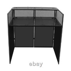 DJ Display Stand, DJ Event Booth Facade, Portable DJ Facade Booth Table, DJ Cont