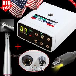 Dental Brushless LED Electric Micro Motor+15 Increasing Contra Angle Handpiece