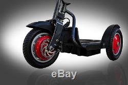 EV Rider Stand-N-Ride electric mobility scooter, Black, Free Shipping