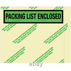 Eco-Friendly Shipping Packing List Enclosed (7x5.5, 1000/Case)