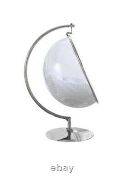 Eero Aarnio hanging Bubble Chair Withstand & white Cushion FREE SHIPPING