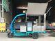 Electric Tricycle Coffee Concession Stand Trailer Pastry Display Case Ship BySea