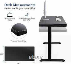 Flexispot Electric Height Adjustable Standing Desk (EG8B) New Free Shipping