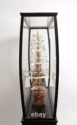 Floor Stand DISPLAY CASE for Ships Yacht Boat Models Diecast Collectibes Storage