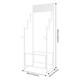 Floor Standing Carpet Display Stand Commercial Organizer Holder f/Displaying Mat