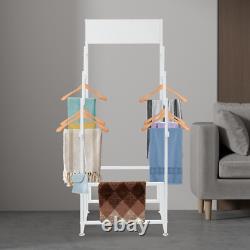 Floor Standing Carpet Display Stand Commercial Organizer Holder f/Displaying Mat