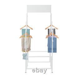 Floor Standing Carpet Display Stand Commercial Organizer Holder f/Displaying Mat